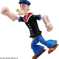 Popeye Actionfigur Wave 03 Popeye 1st Appearance Black Shirt