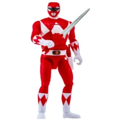 Power Rangers Actionfigur Auto-Morphin Red Ranger 12 cm