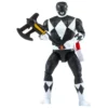 Power Rangers Actionfigur Auto-Morphin Black Ranger 12 cm