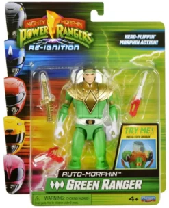 Power Rangers Auto-Morphin Actionfigur Green Ranger 15 cm