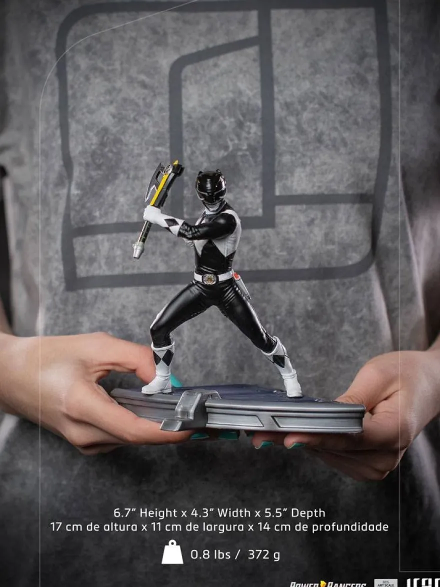 Power Rangers BDS Art Scale Statue 1/10 Black Ranger