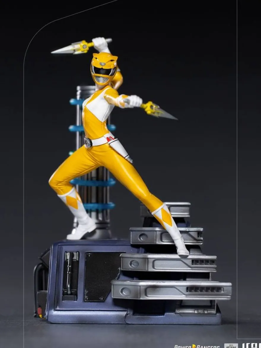 Power Rangers BDS Art Scale Statue 1/10 Yellow Ranger