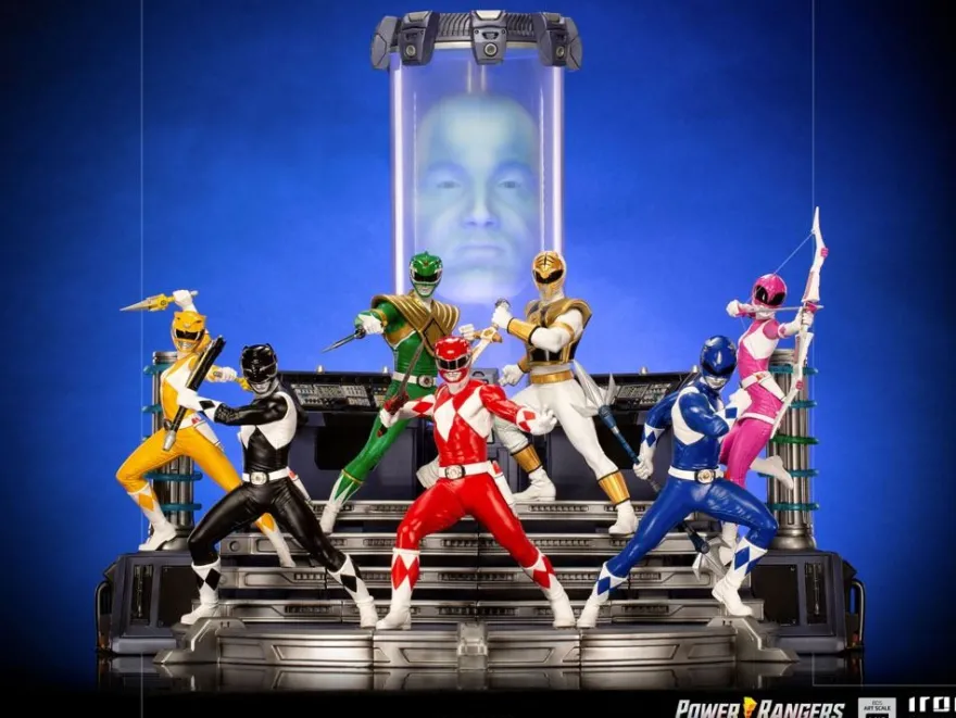 Power Rangers BDS Art Scale Statue 1/10 Yellow Ranger
