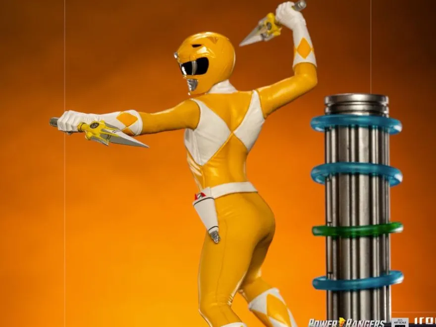 Power Rangers BDS Art Scale Statue 1/10 Yellow Ranger
