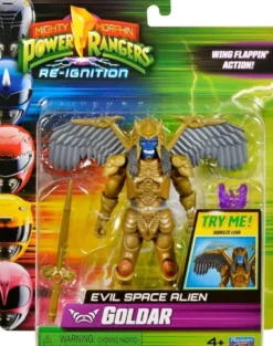 Power Rangers Evil Space Alien Actionfigur Goldar 13 cm