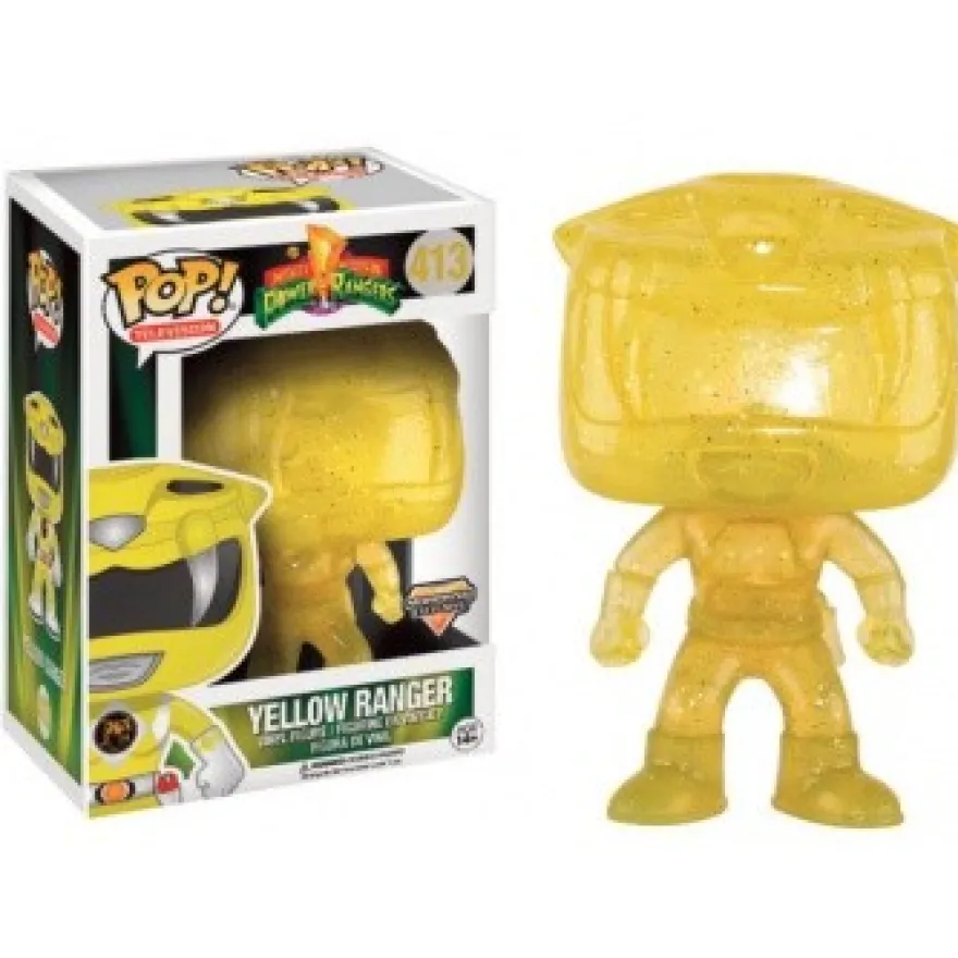 Power Rangers Funko Pop! Vinylfigur Yellow Ranger (Morphing) 413 Exclusive