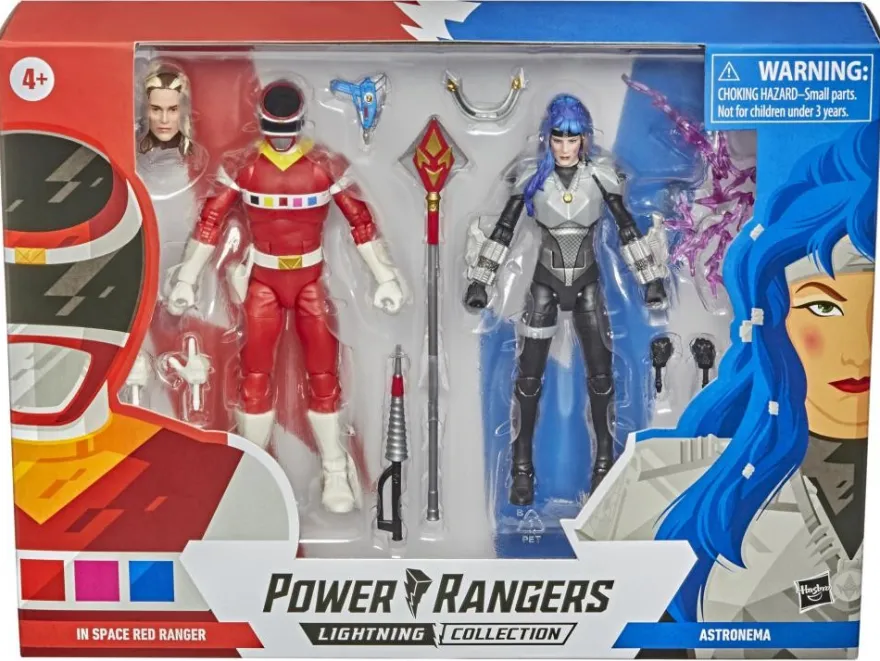 Power Rangers Lightning Collection Actionfiguren 15 cm In Space Red Ranger & Astronema (2-Pack)