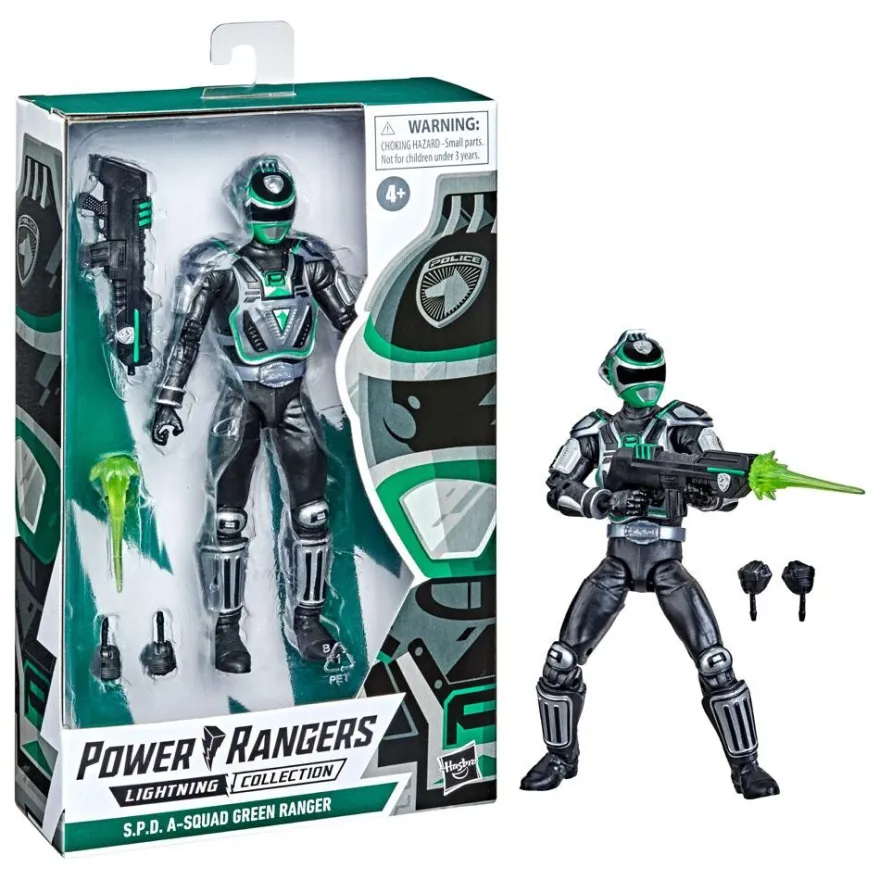 Power Rangers Lightning Collection Actionfigur 15 cm S.P.D. A-Squad Green Ranger