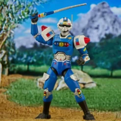 Power Rangers Lightning Collection Actionfigur 15 cm Turbo Blue Senturion