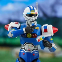 Power Rangers Lightning Collection Actionfigur 15 cm Turbo Blue Senturion