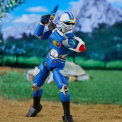 Power Rangers Lightning Collection Actionfigur 15 cm Turbo Blue Senturion