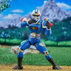 Power Rangers Lightning Collection Actionfigur 15 cm Turbo Blue Senturion