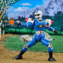 Power Rangers Lightning Collection Actionfigur 15 cm Turbo Blue Senturion