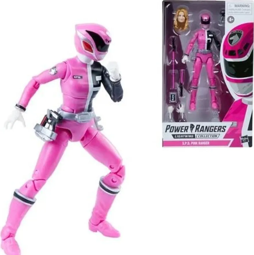 Power Rangers Lightning Collection Actionfigur 15 cm SPD Pink Ranger