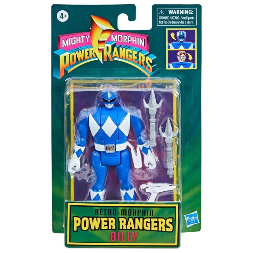Power Rangers Retro Collection Actionfigur 10 cm Billy