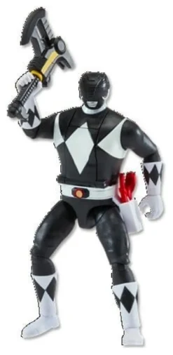 Power Rangers Season 2 Auto-Morphin Actionfigur Black Range