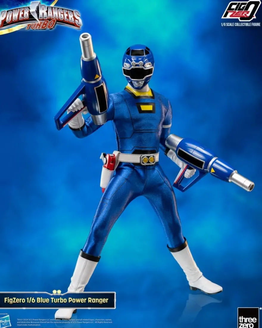 Power Rangers Turbo FigZero Actionfigur 1/6 Blue Turbo Power Ranger 30 cm