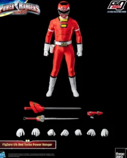 Power Rangers Turbo FigZero Actionfigur 1/6 Red Turbo Power Ranger 30 cm