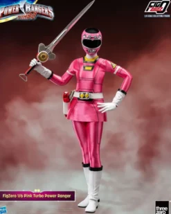 Power Rangers Turbo FigZero Actionfigur 1/6 Pink Turbo Power Ranger 30 cm