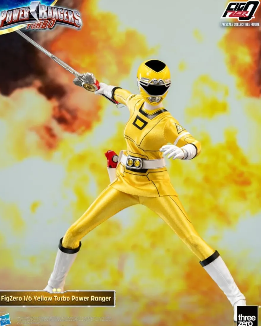 Power Rangers Turbo FigZero Actionfigur 1/6 Yellow Turbo Power Ranger 30 cm