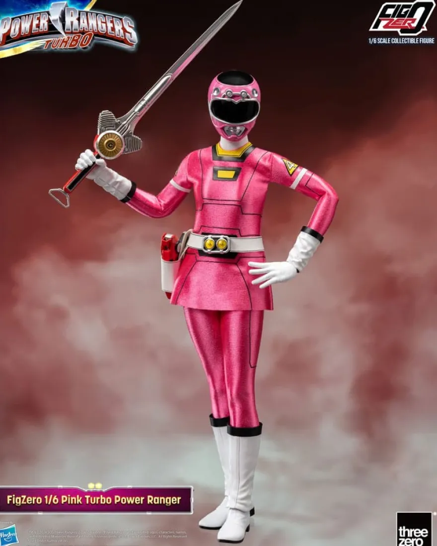 Power Rangers Turbo FigZero Actionfigur 1/6 Pink Turbo Power Ranger 30 cm