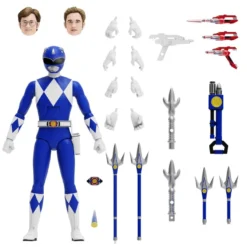 Power Rangers Ultimates Actionfigur Mighty Morphin Blue Ranger