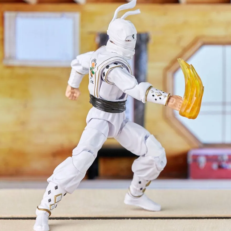 Power Rangers x Cobra Kai Lightning Collection Actionfigur Morphed Daniel LaRusso White Crane Ranger