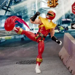Power Rangers x Street Fighter Lightning Collection Actionfigur Morphed Ken Soaring Falcon