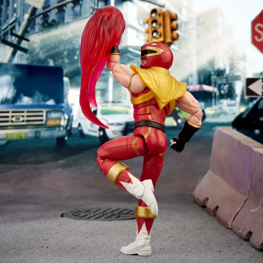 Power Rangers x Street Fighter Lightning Collection Actionfigur Morphed Ken Soaring Falcon