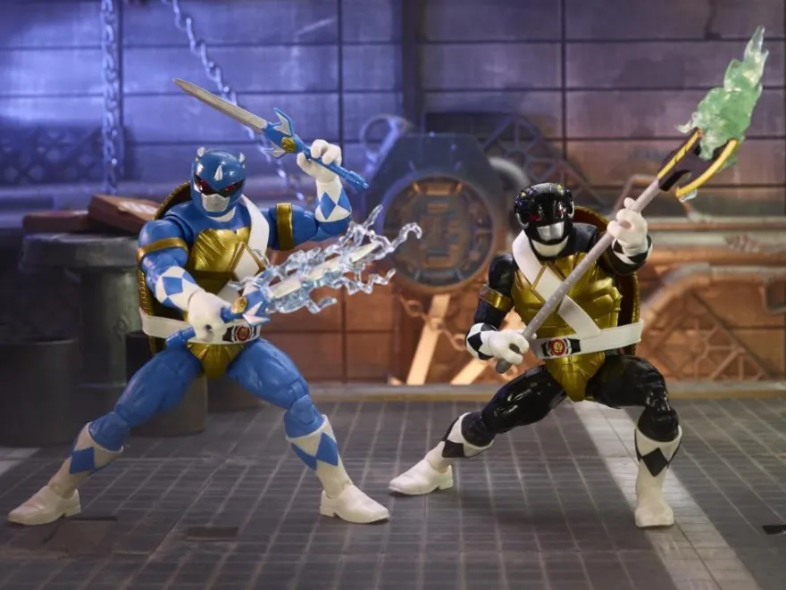 Power Rangers x Turtles Lightning Collection Actionfiguren 15 cm Morphed Donatello & Leonardo (2-Pac