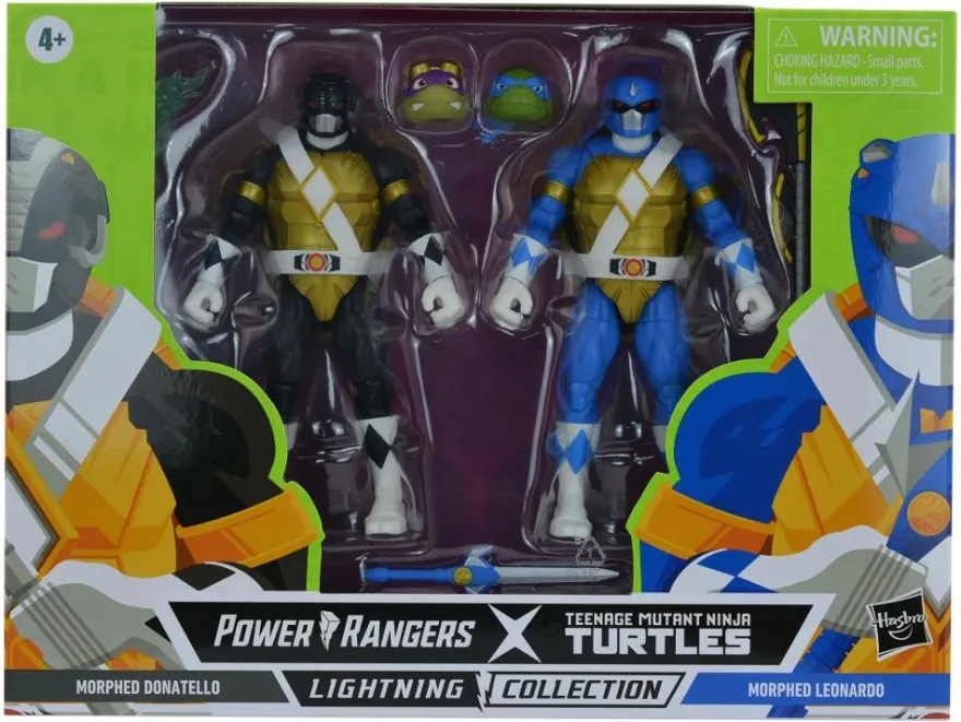 Power Rangers x Turtles Lightning Collection Actionfiguren 15 cm Morphed Donatello & Leonardo (2-Pac
