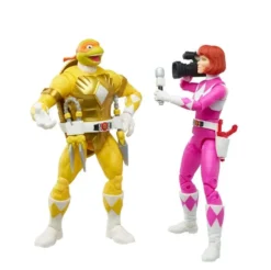 Power Rangers x Turtles Lightning Collection Actionfiguren 15 cm Morphed April O'Neil & Michelangelo
