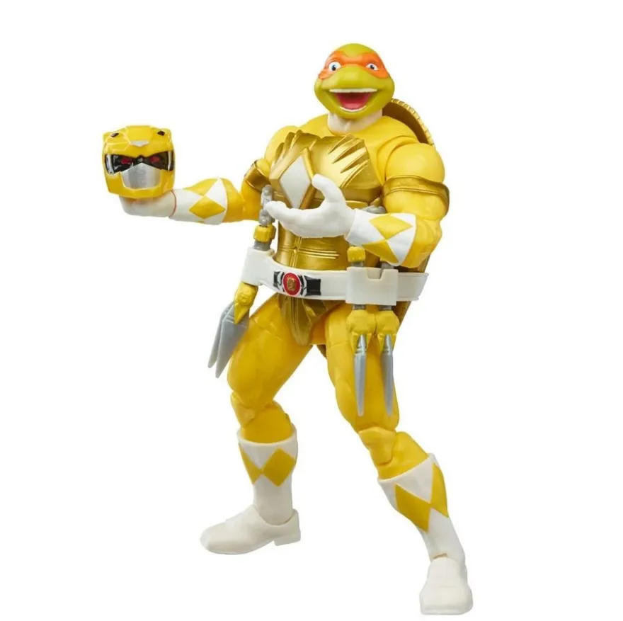 Power Rangers x Turtles Lightning Collection Actionfiguren 15 cm Morphed April O'Neil & Michelangelo