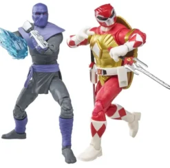 Power Rangers x Turtles Lightning Collection Actionfiguren 15 cm Foot Soldier Tommy & Morphed Raphae