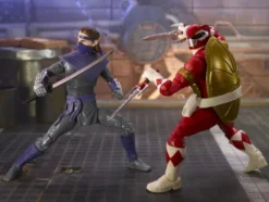 Power Rangers x Turtles Lightning Collection Actionfiguren 15 cm Foot Soldier Tommy & Morphed Raphae