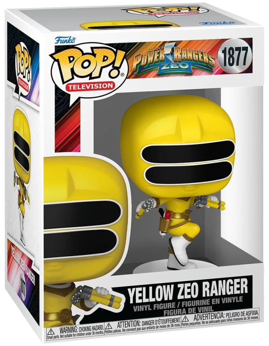 Power Rangers Zeo POP! Movies Vinyl Figuren Zeo Ranger Yellow 9 cm