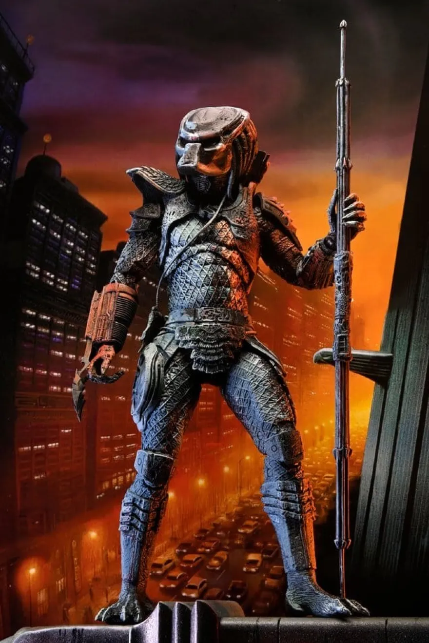 Predator 2 Actionfigur City Hunter Poster Series 18 cm