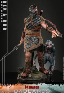 Predator: Badlands Movie Masterpiece Actionfiguren 2er-Pack 1/6 Dek (Bone Bison Armor) and Bud 31 cm