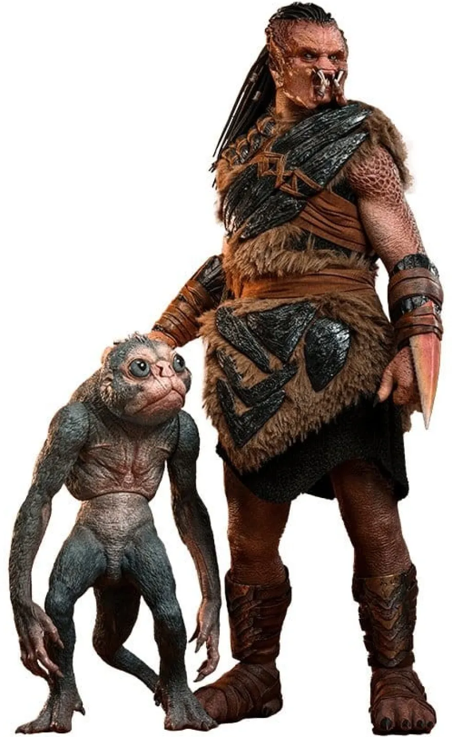 Predator: Badlands Movie Masterpiece Actionfiguren 2er-Pack 1/6 Dek (Bone Bison Armor) and Bud 31 cm