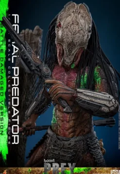 Prey Actionfigur 1/6 Feral Predator (Battle Damaged Version) 37 cm