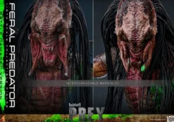 Prey Actionfigur 1/6 Feral Predator (Battle Damaged Version) 37 cm