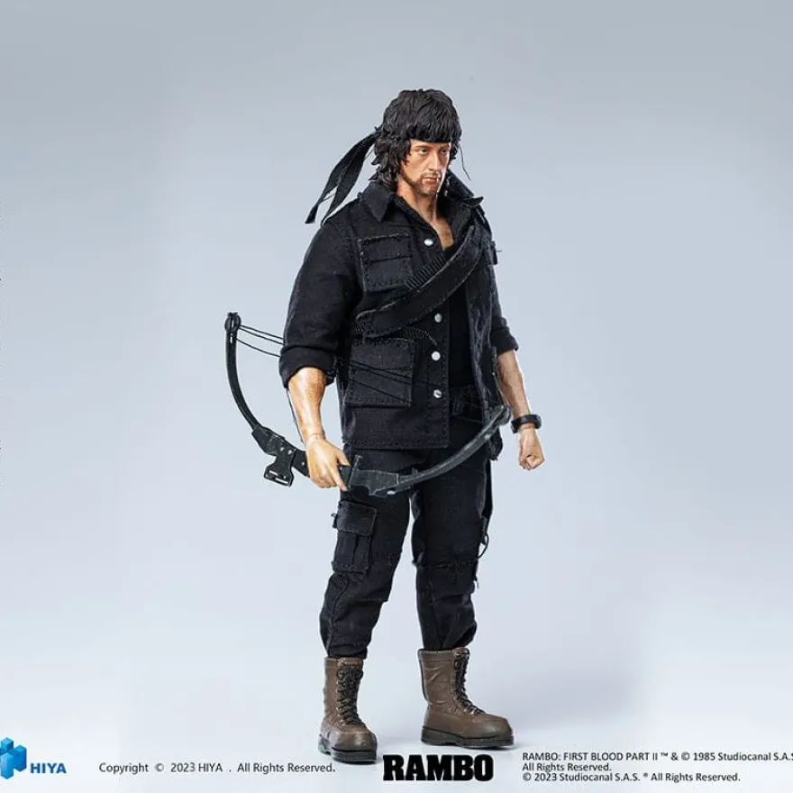 Rambo Exquisite Super Actionfigur 1/12 First Blood II John Rambo 16 cm