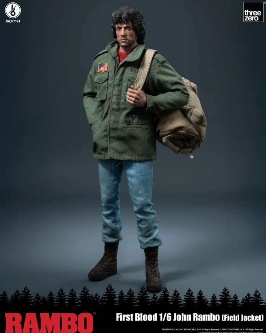 Rambo: First Blood Actionfigur 1/6 John Rambo (Field Jacket) 31 cm