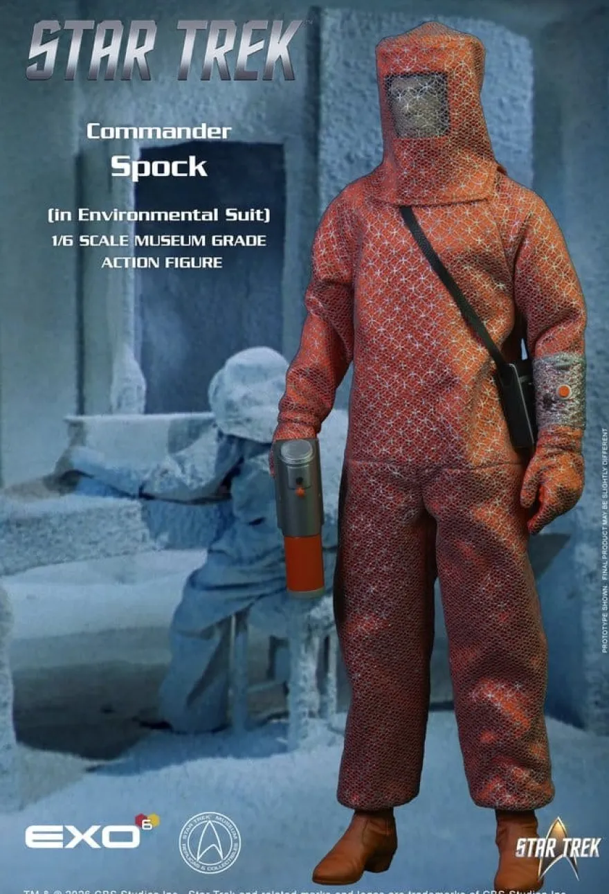 Raumschiff Enterprise Actionfigur 1/6 Spock (im Schutzanzug) 30 cm