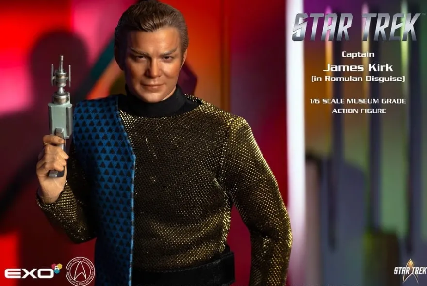 Raumschiff Enterprise Actionfigur 1/6 Captain James T. Kirk (Romulan Disguise) 29 cm