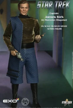 Raumschiff Enterprise Actionfigur 1/6 Captain James T. Kirk (Romulan Disguise) 29 cm