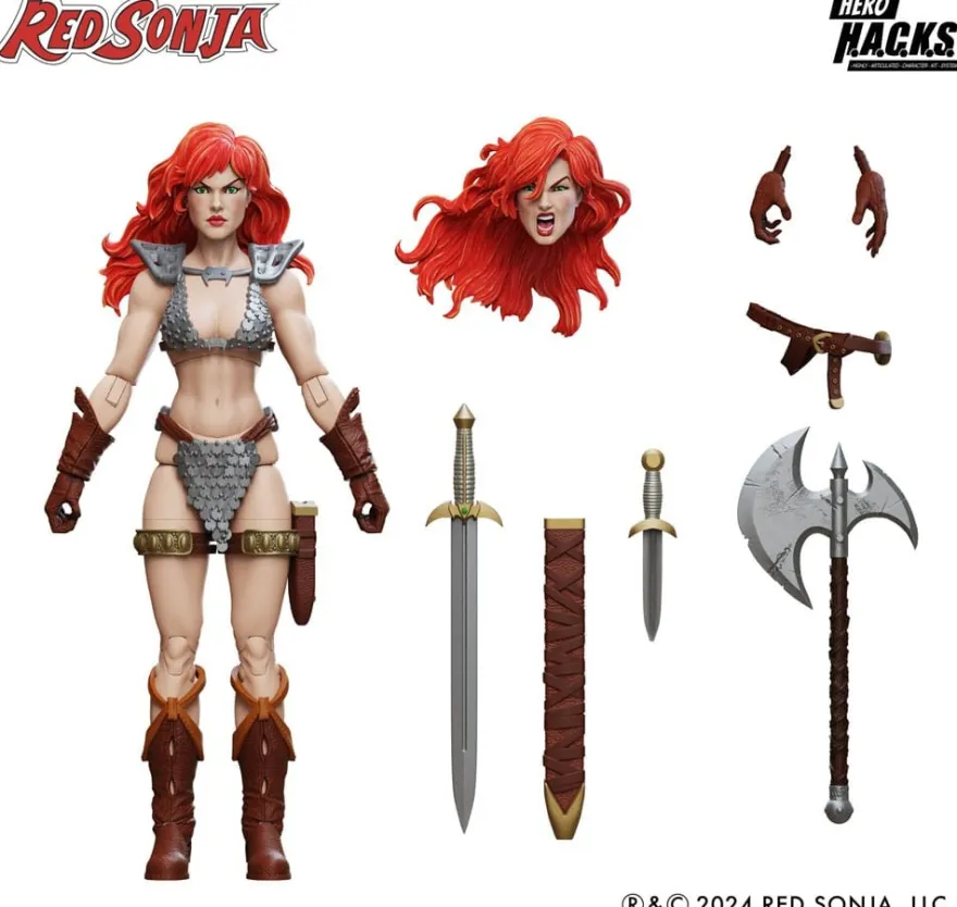Red Sonja Hero H.A.C.K.S. Actionfigur Red Sonja