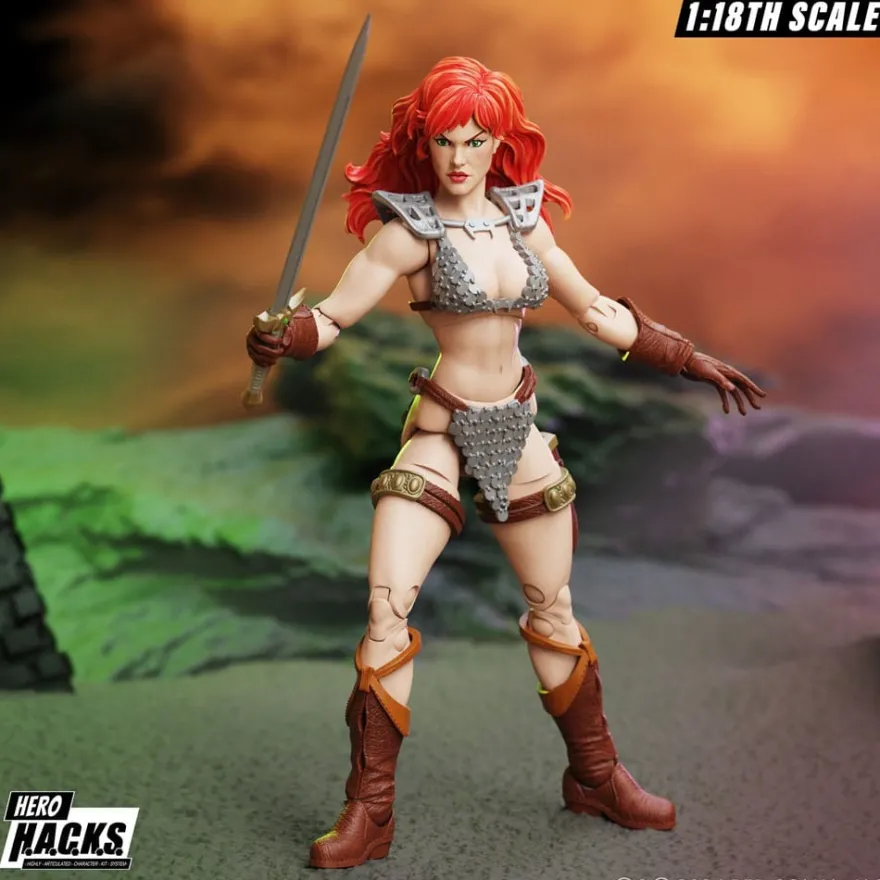 Red Sonja Hero H.A.C.K.S. Actionfigur Red Sonja