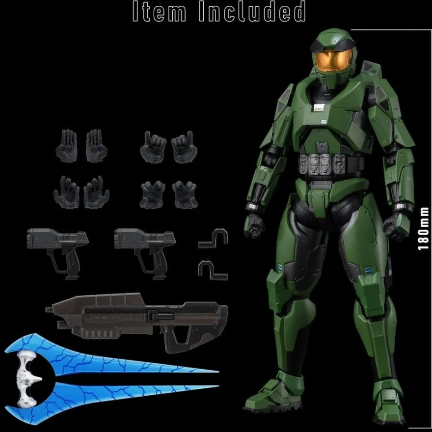 RE:EDIT Halo Actionfigur 1/12 Chief Mjolnir Mark V Recolor Ver. 18 cm