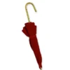 Regenschirm geschlossen - weinrot - 1:12 - 8,5 cm